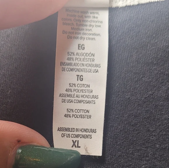 VTG Jennifer Lopez Shirt Womens XLarge Baseball Sleeve It's My Party Tour 2019 - Picture 4 of 4